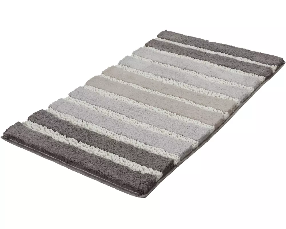 Kleine Wolke Badteppich Phoenix 60 x 100 cm, Silbergrau