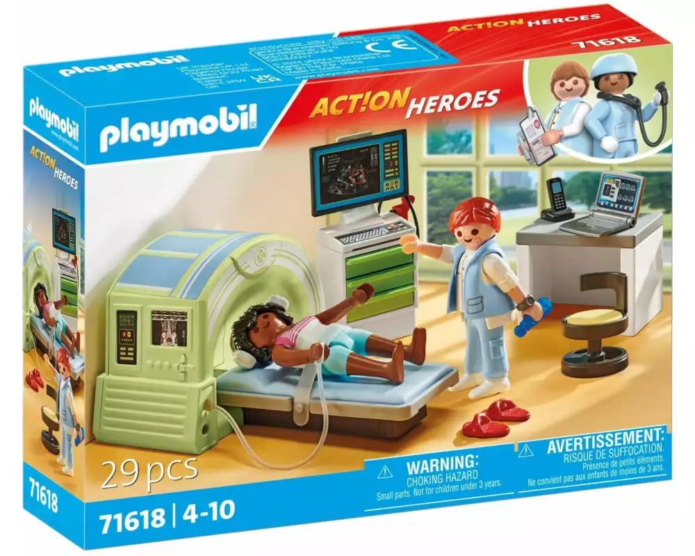 Playmobil Action Heroes MRT mit Patient 71618