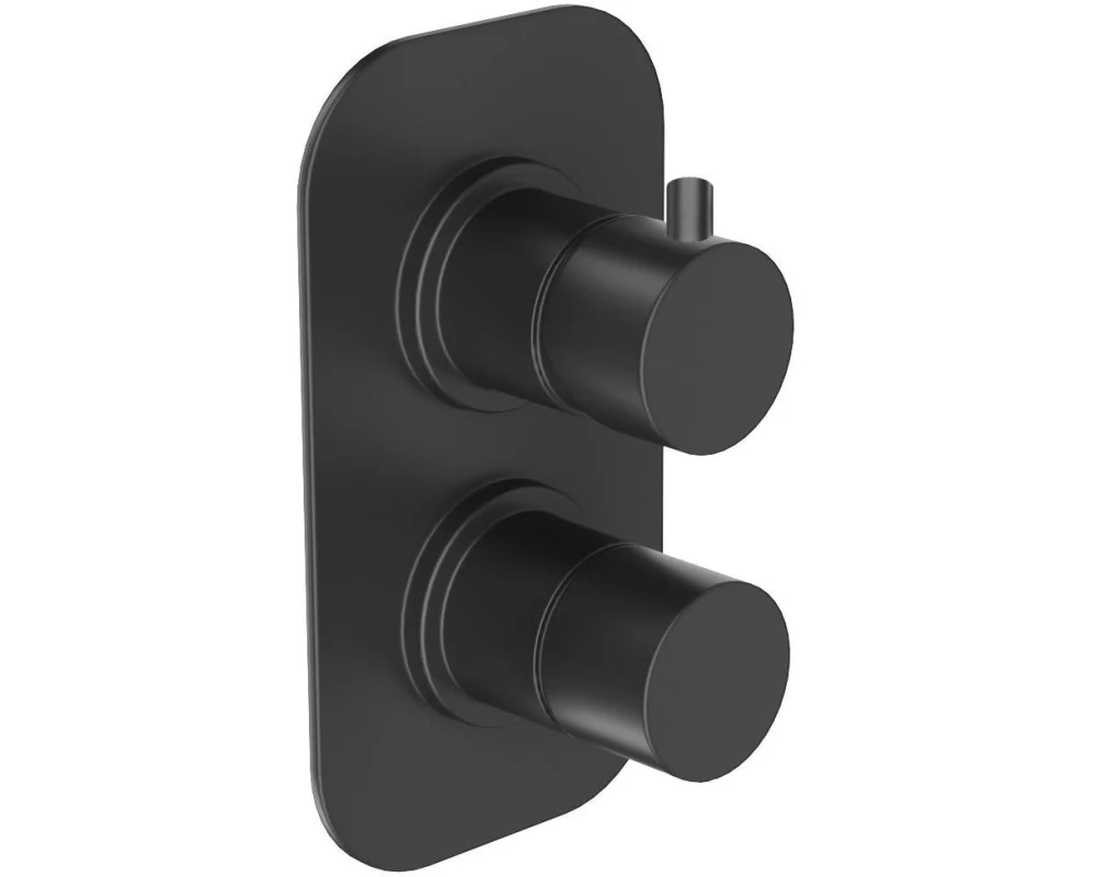 WEBERT Badewannenarmatur ONE-B EHM Unterputz, Schwarz matt