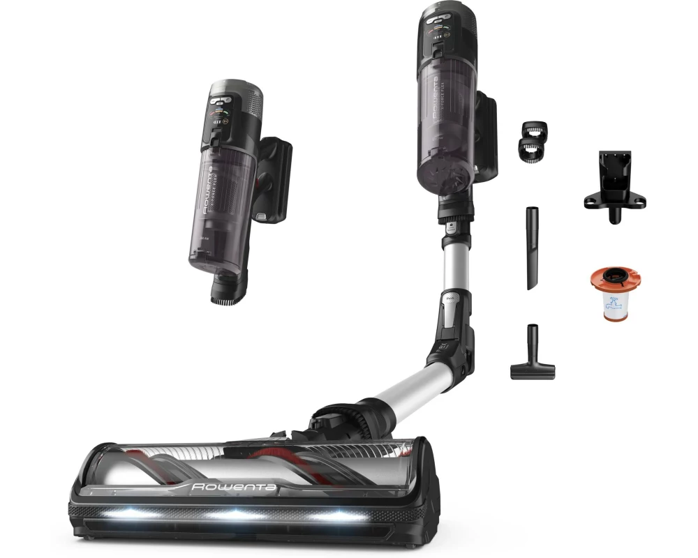 Rowenta Akku-Hand- und Stielsauger X-Force Flex Violett