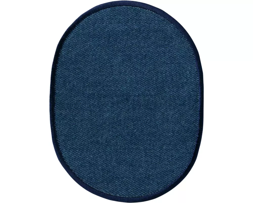 Mono-Quick Flickstoff oval 2 Stück, Nachtblau