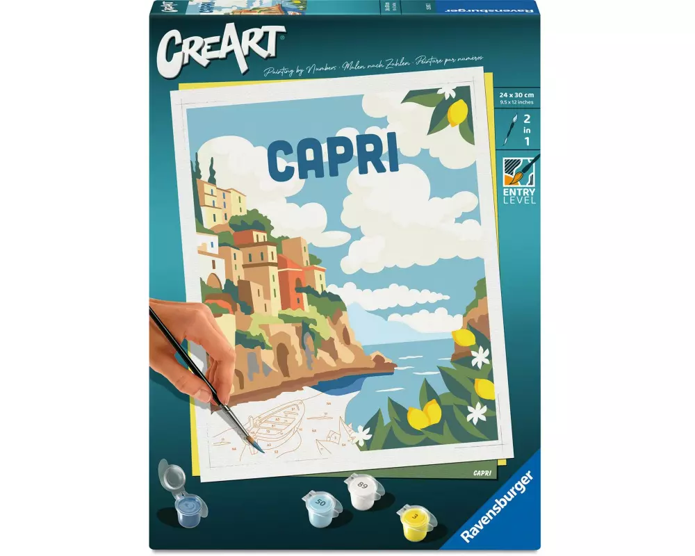 Ravensburger Malen nach Zahlen CreArt – Capri