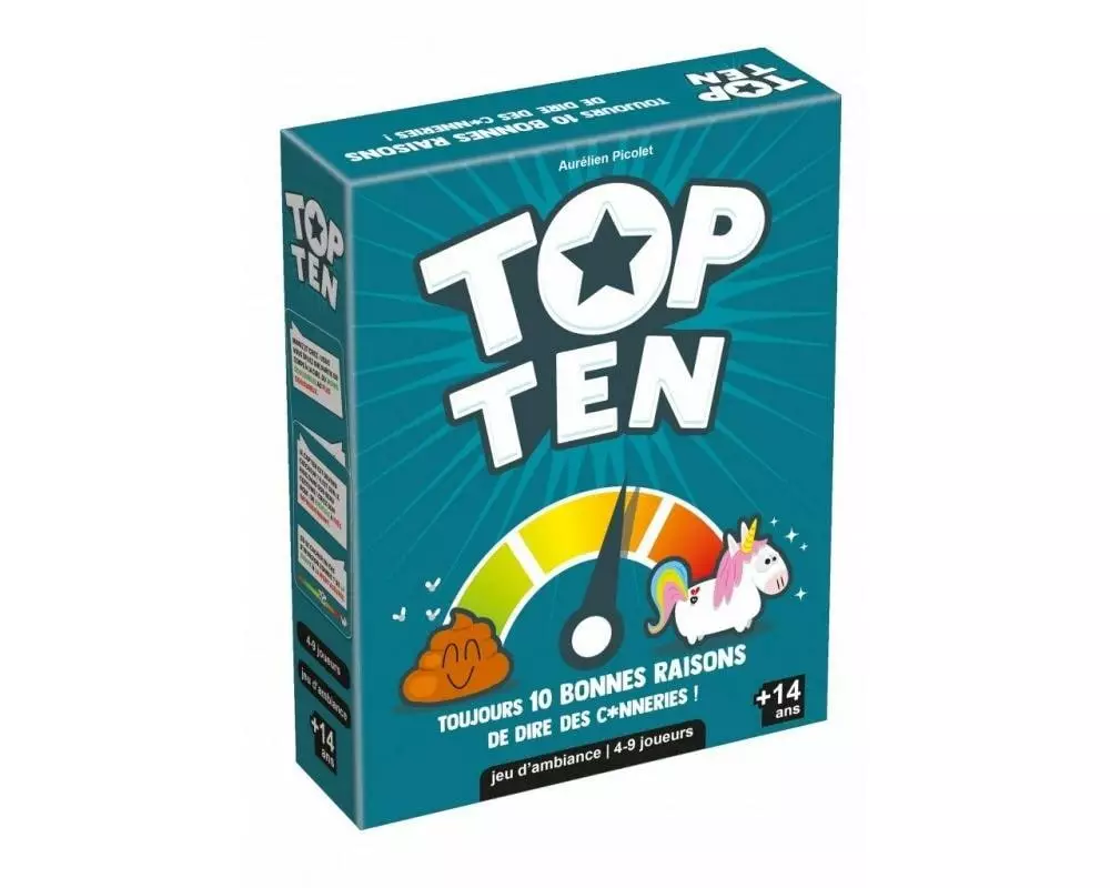 Asmodée Partyspiel Top Ten