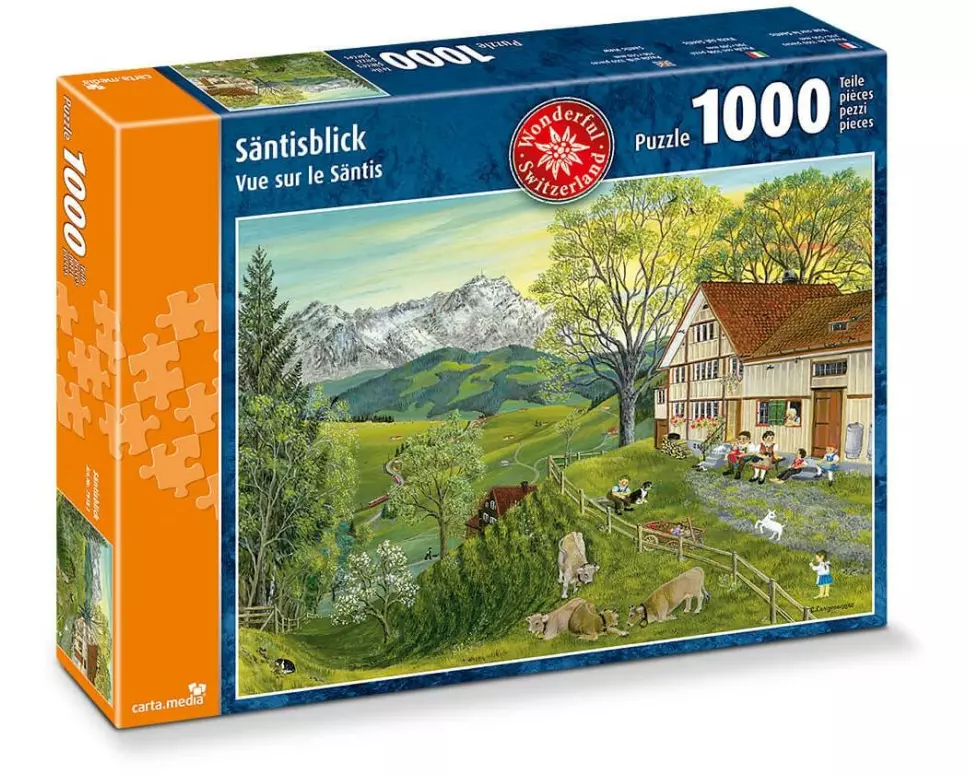Carta.Media Puzzle Säntisblick