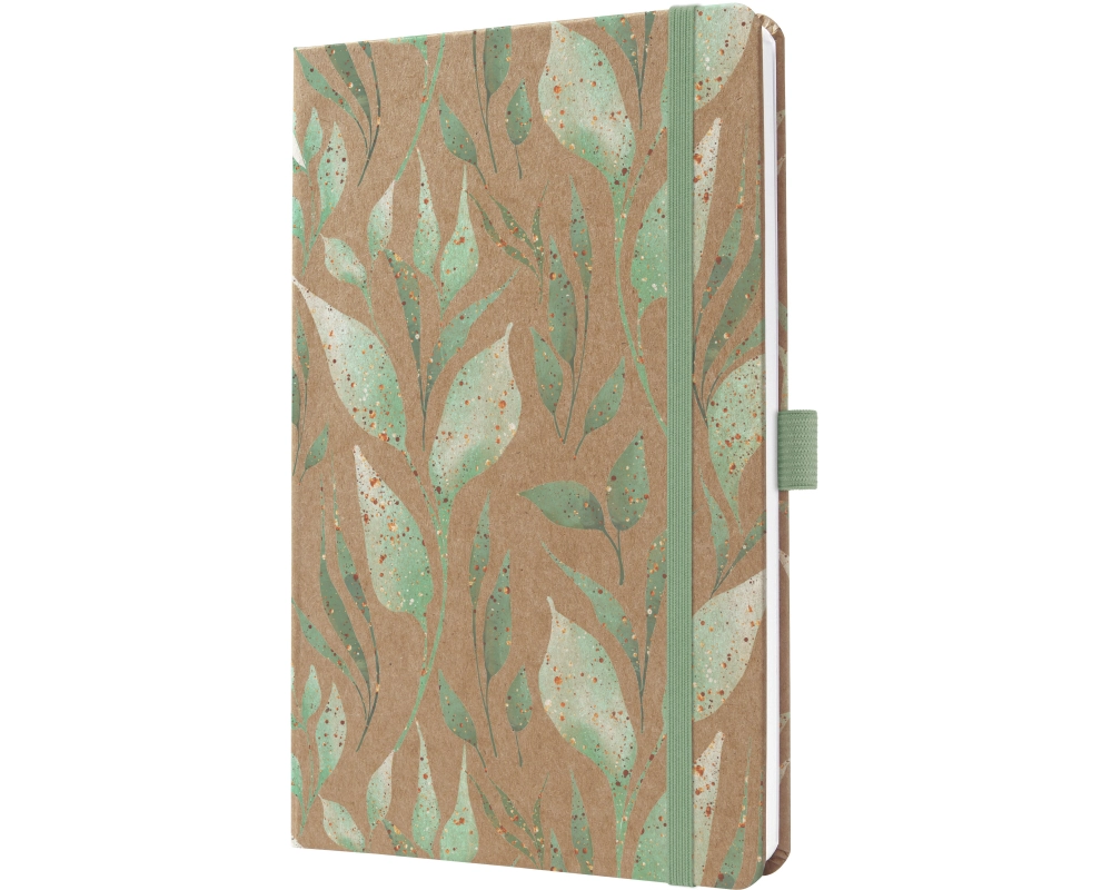 Jolie Wochenagenda Pure, Sparkle Leaves Pflanze, 2026, Mehrfarbig