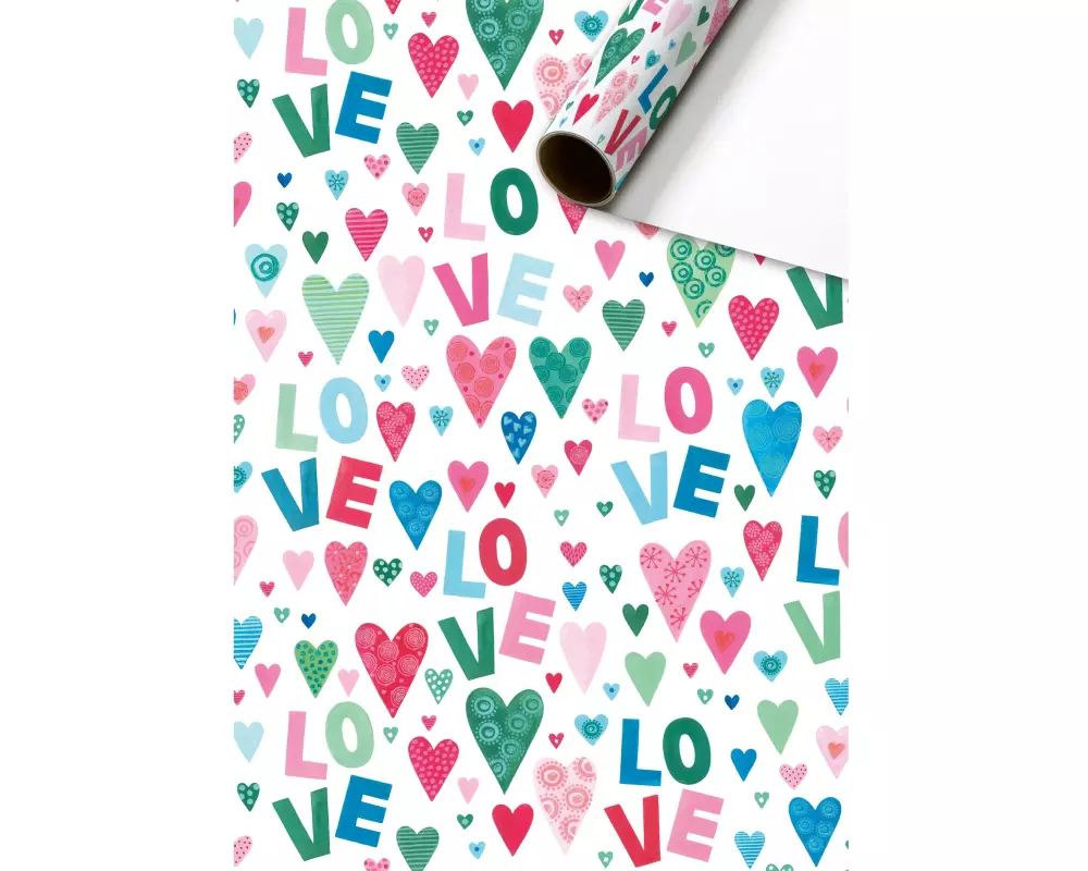 Stewo Geschenkpapier Hanni 70 x 200 cm, Mehrfarbig