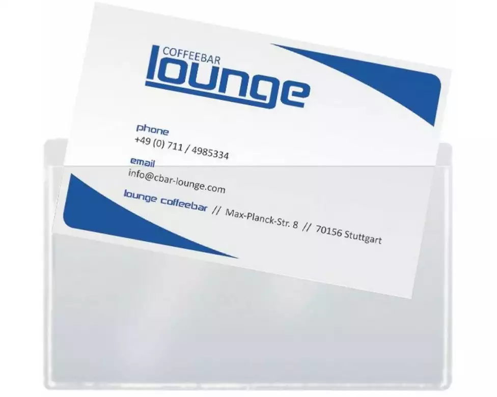 Sigel Stecketui 9 x 5.5 cm, Transparent, 100 Stück