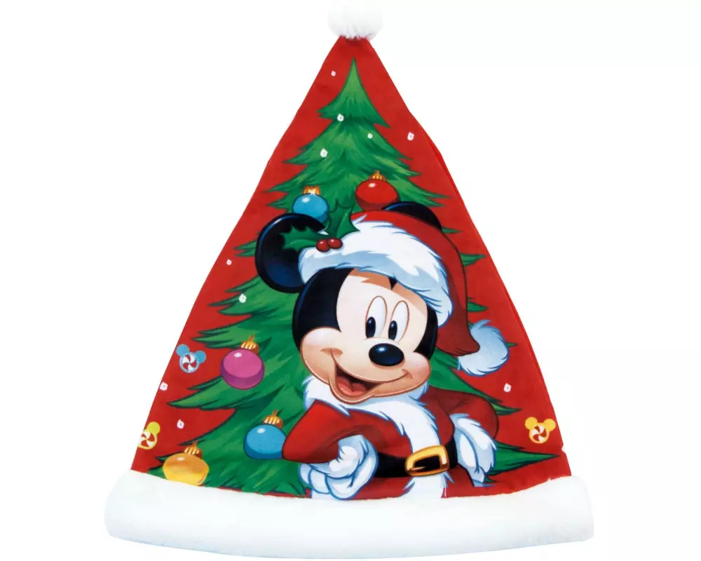 Arditex Weihnachtsmütze 37 x 27 cm, Mickey
