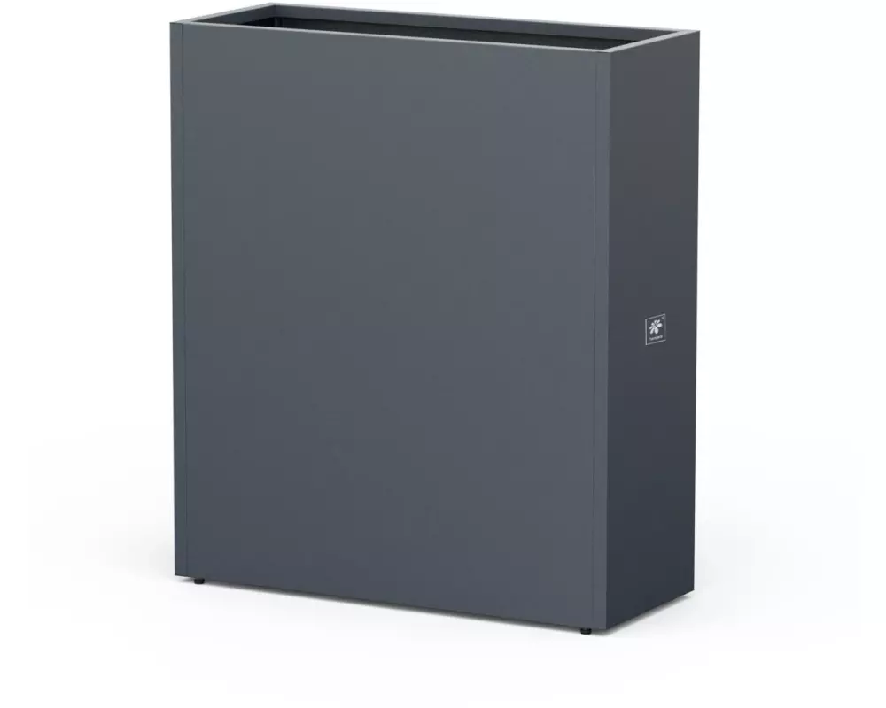 Herstera Pflanzentrog Planter Divider 40, 100x40x115 cm, Anthrazit