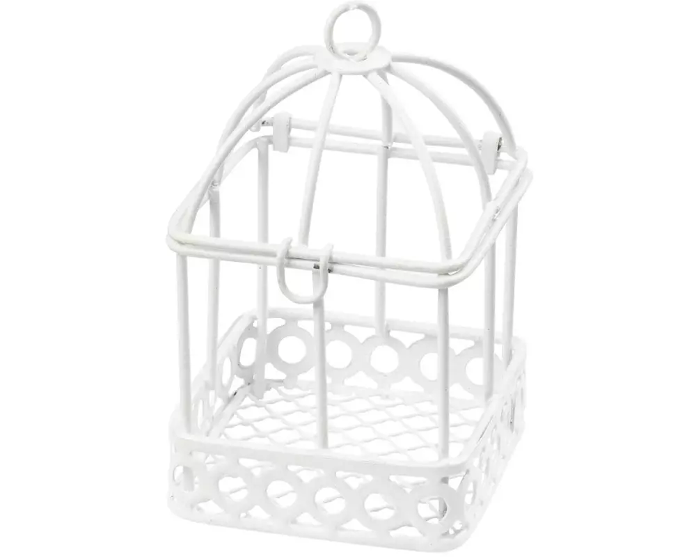 HobbyFun Mini-Figur Vogelkäfig 8 x 5 cm