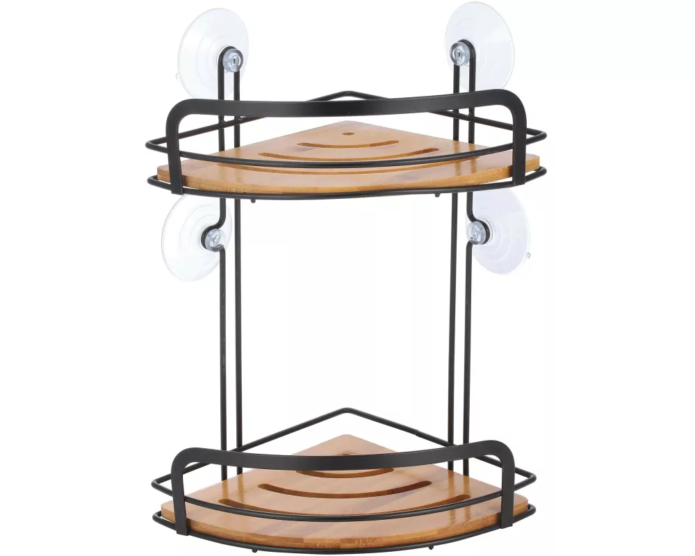 MSV Duschmittelhalter Hiko Braun/Schwarz matt