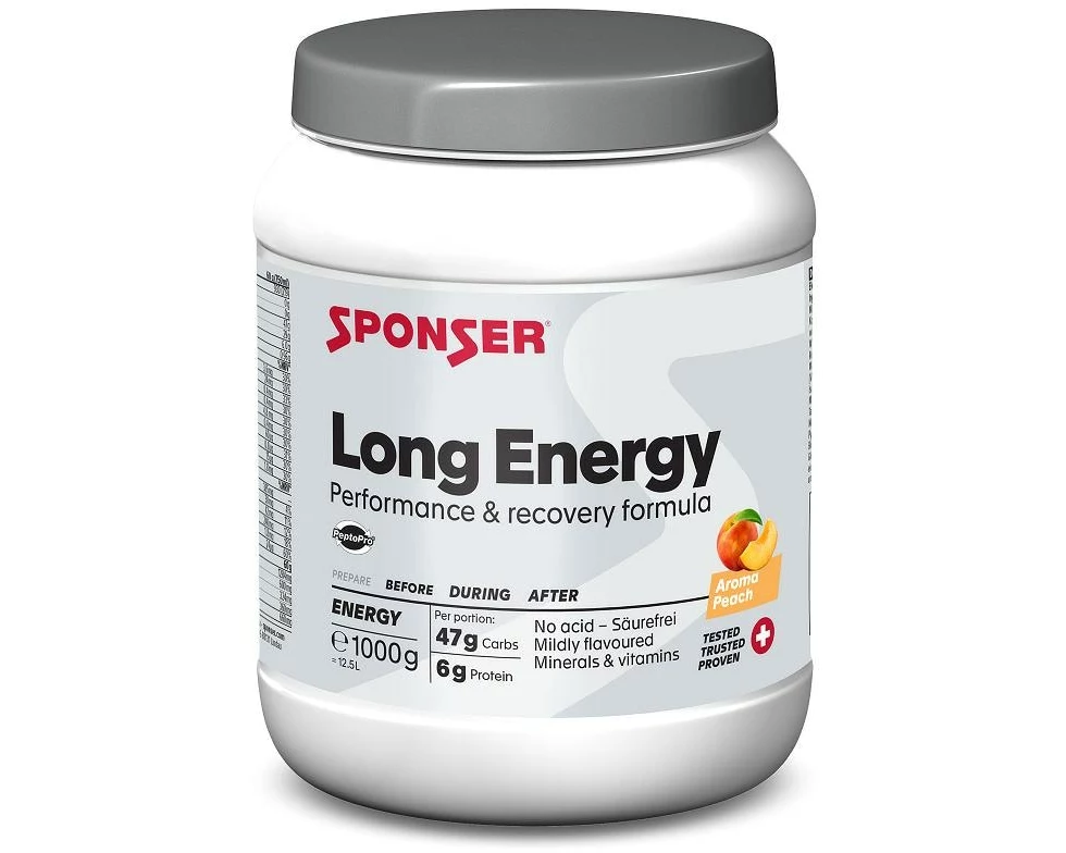 Sponser Long Energy Peach 1000 g