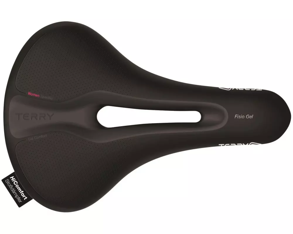 Terry Fahrradsattel Fisio Flex Gel Lady Schwarz