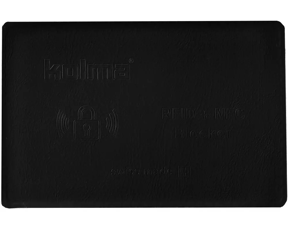 Kolma Sperrkarte RFID Blocker Schwarz