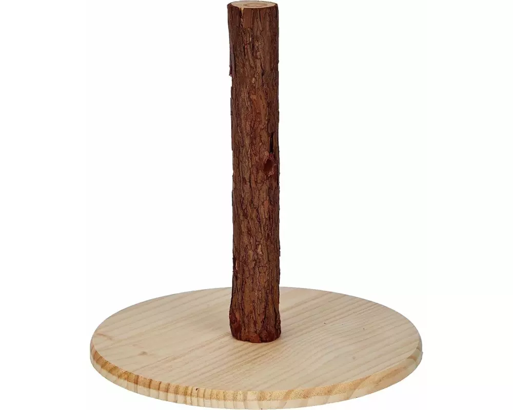 Kerbl Futterbaum Nature, 30 cm, Holz