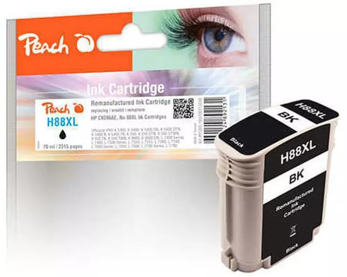 Peach Tinte HP Nr. 88XL (C9396AE) Black