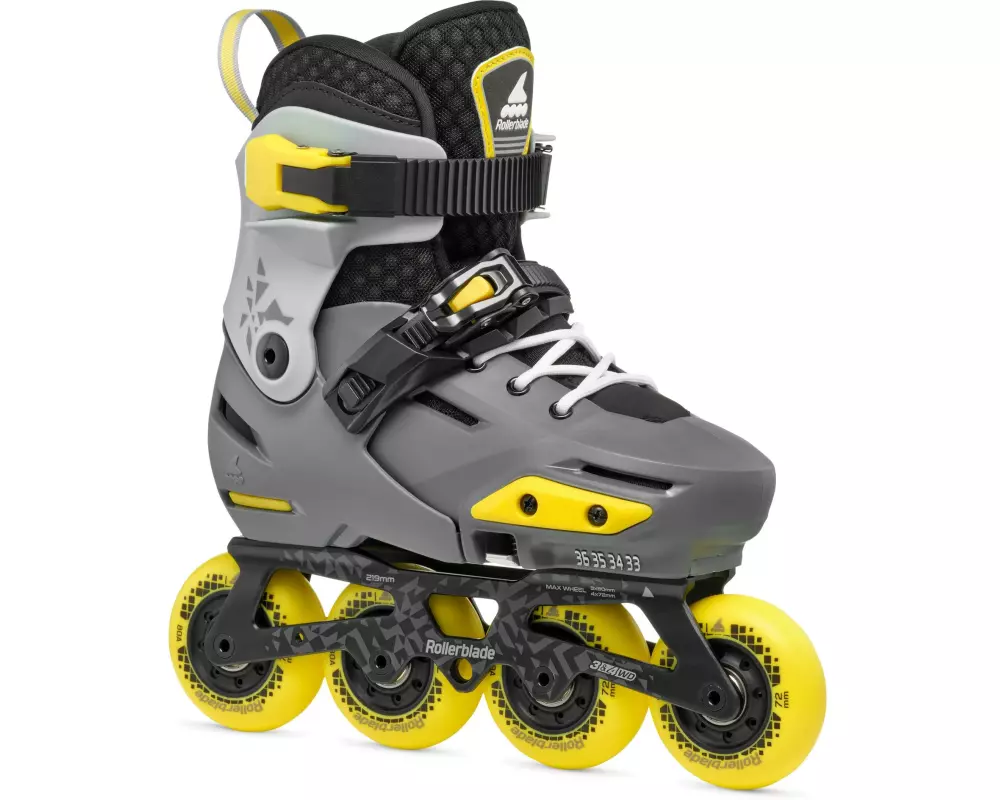 ROLLERBLADE Inline-Skates Apex Anthrazit/Gelb, 33-36
