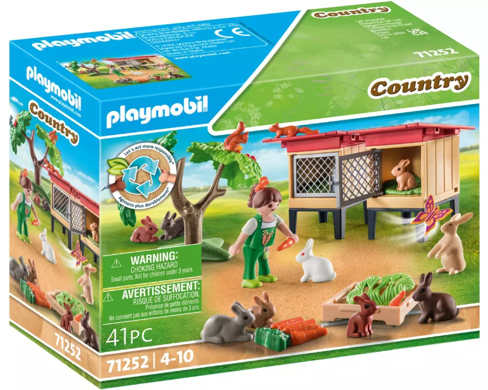 Playmobil Country Kaninchenstall 71252