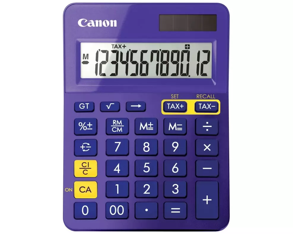 Canon Taschenrechner CA-LS-123K-MPP Violett