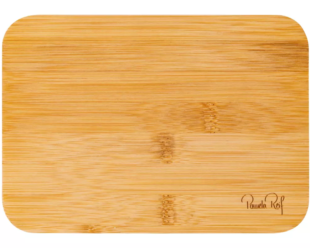 Fackelmann Schneidebrett Schneidbrett Bambus, 15 x 21 cm