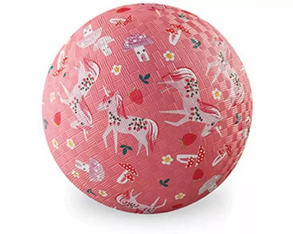 Crocodile Creek Spielball Gummi, Altrosa, 13 cm