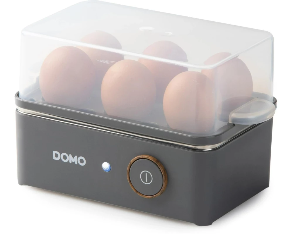 Domo Eierkocher DO9283EK Schwarz/Grau