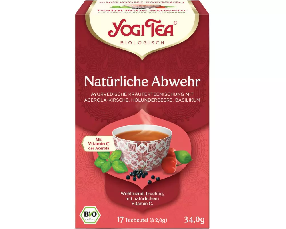 Yogi Tea Teebeutel Natürliche Abwehr Kräutertee 17 Stück