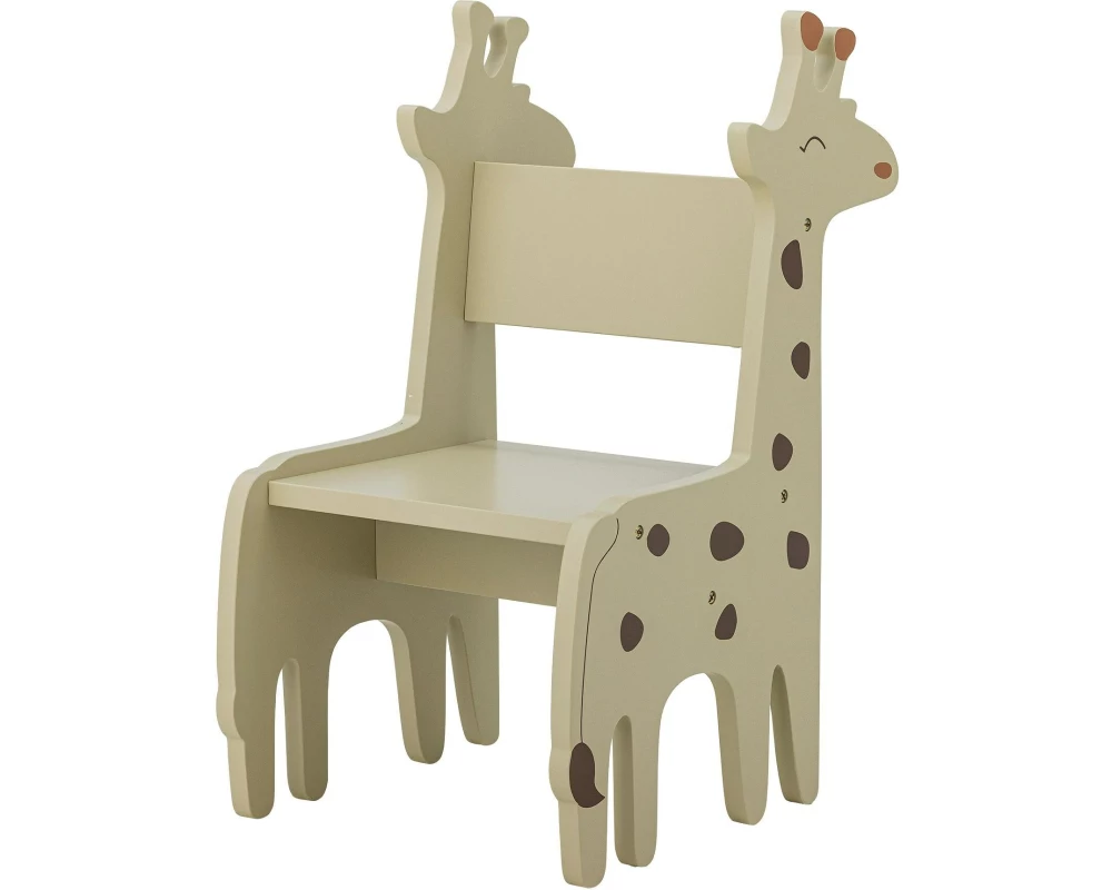 Bloomingville Kinderstuhl Ibber Giraffe Grau