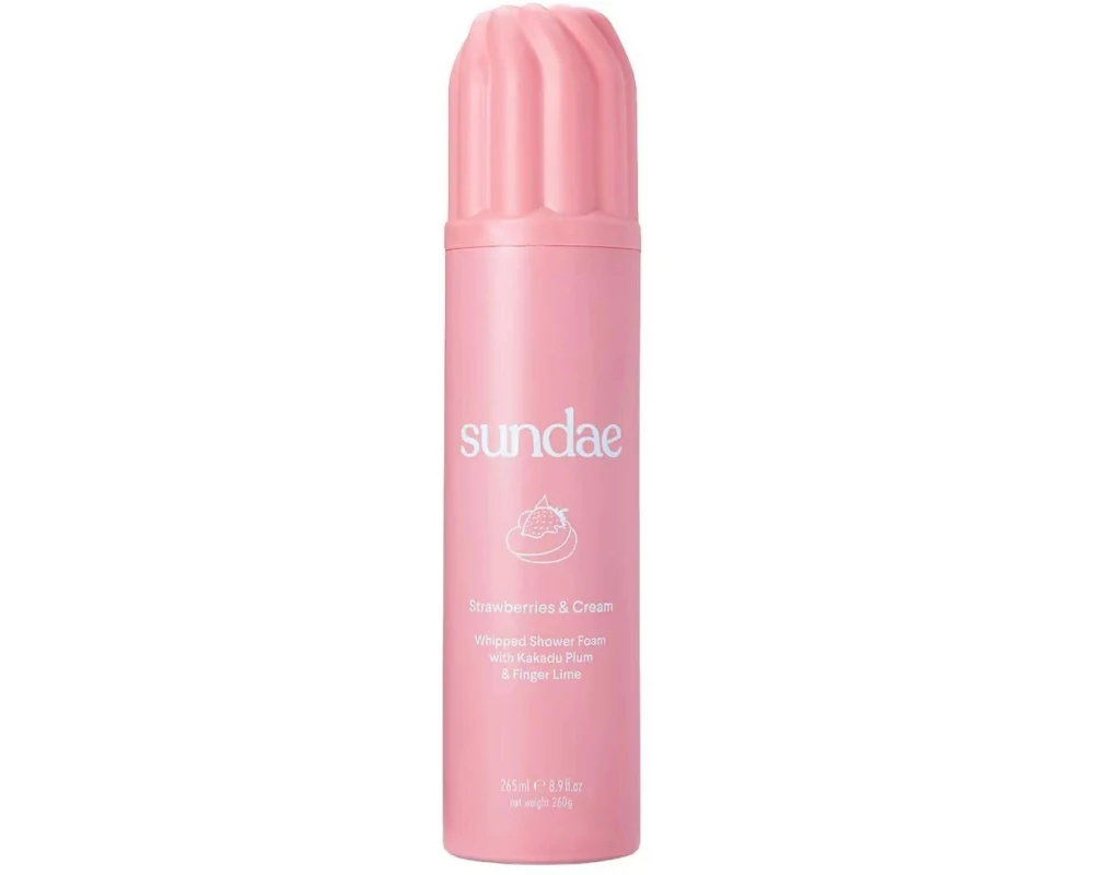 sundae Duschschaum Shower Foam Strawberries & Cream 265 ml
