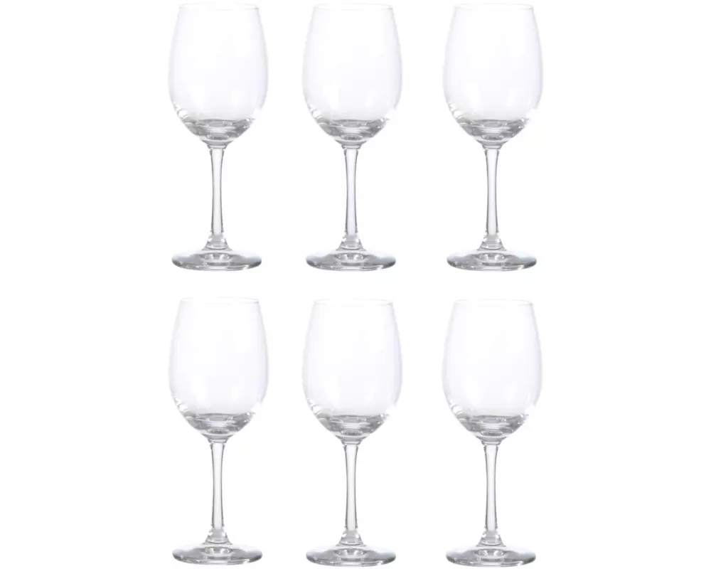 Spiegelau Rotweinglas Soirée 360 ml, 6 Stück, Transparent