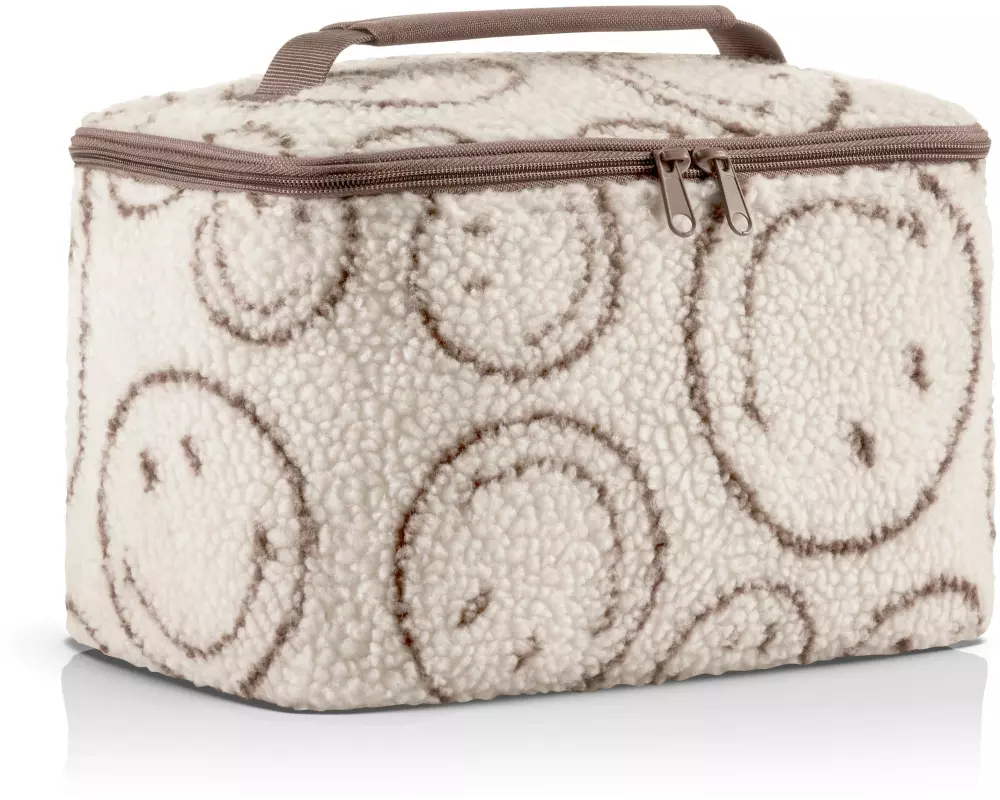 Reisenthel Necessaire Cosmetic Case Smiley Teddy Chocolate