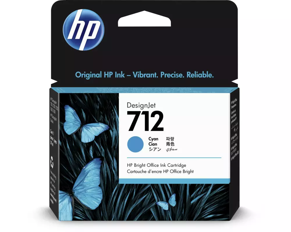 HP Tinte Nr. 712 (3ED67A) Cyan