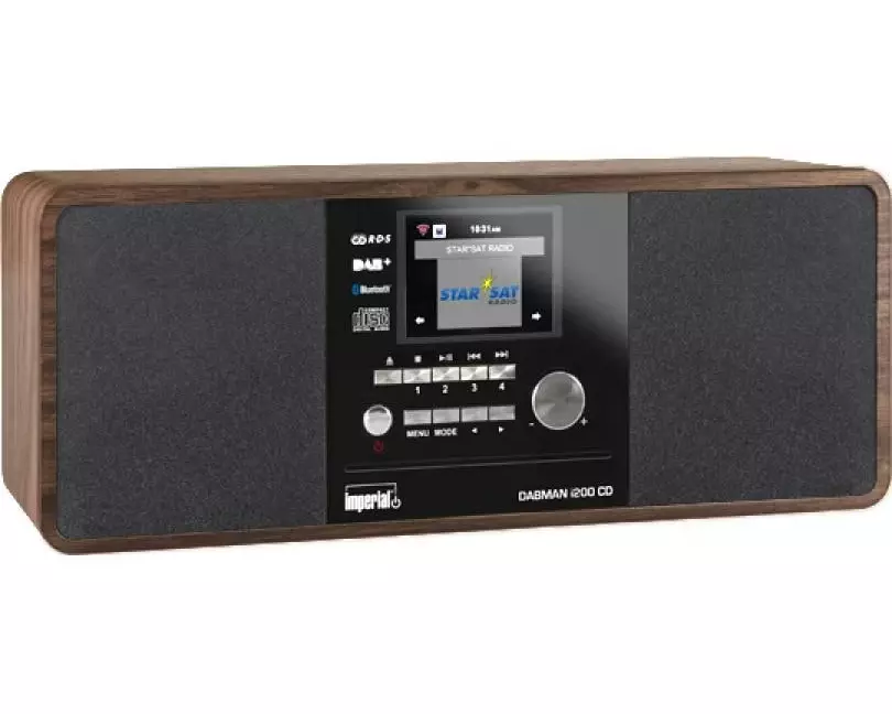 Imperial Internet Radio Dabman i200 CD Braun