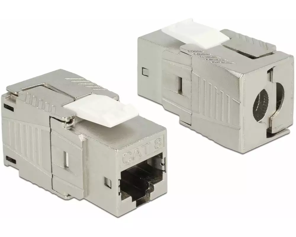 Delock Keystone-Modul RJ-45 Cat.8 geschirmt