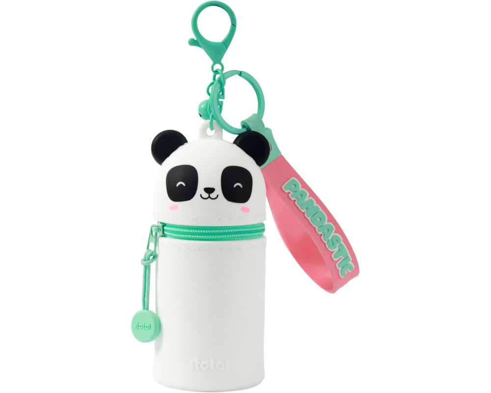 I-TOTAL Schlüsselanhänger Silikonetui XL2486H Panda