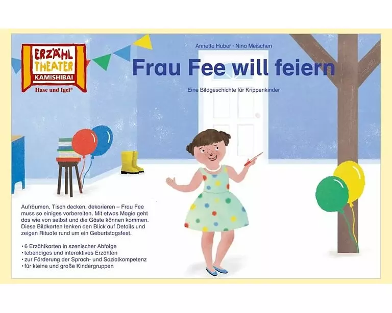 Frau Fee will feiern / Kamishibai Bildkarten