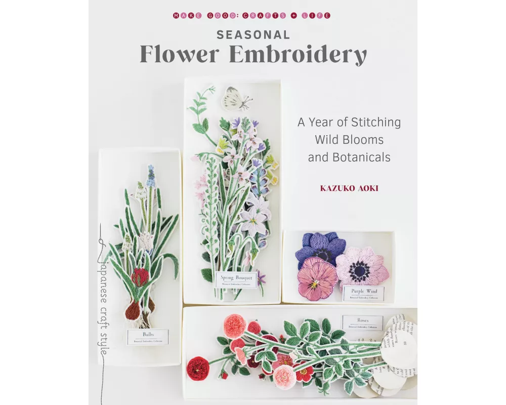 Seasonal Flower Embroidery