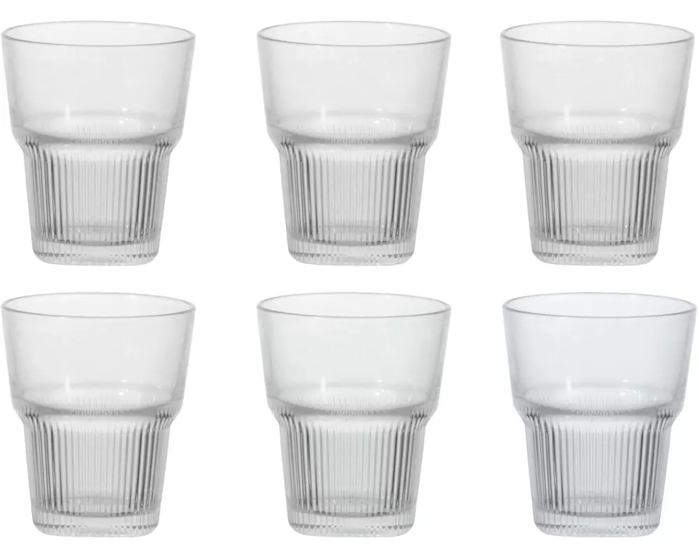 Arcoroc Whiskyglas Starline 270 ml, 6 Stück, Transparent