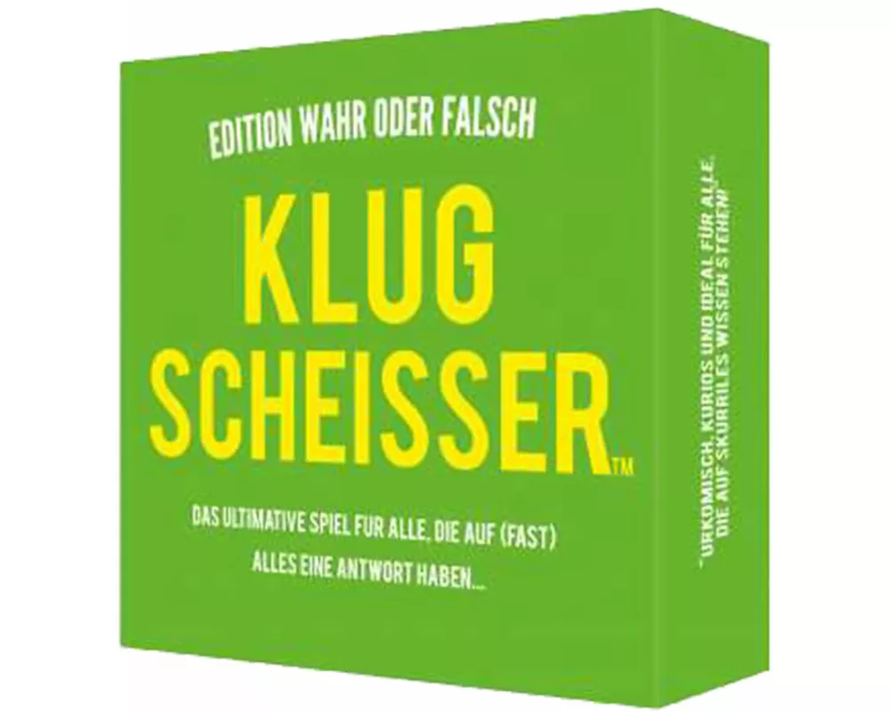 Klugscheisser - Wahr oder Falsch
