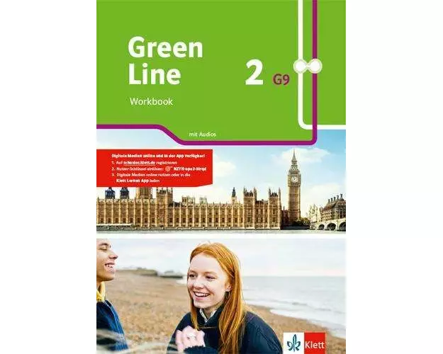 Green Line 2 G9. Workbook mit Audios Klasse 6