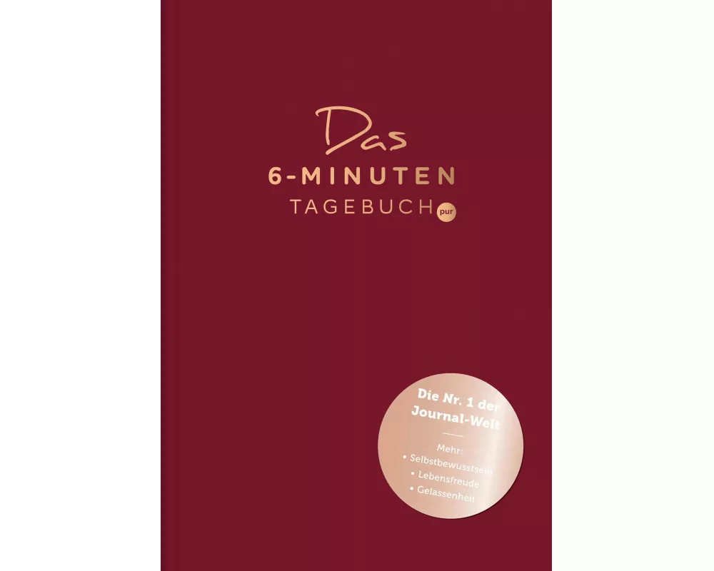 Das 6-Minuten-Tagebuch pur (rubin)