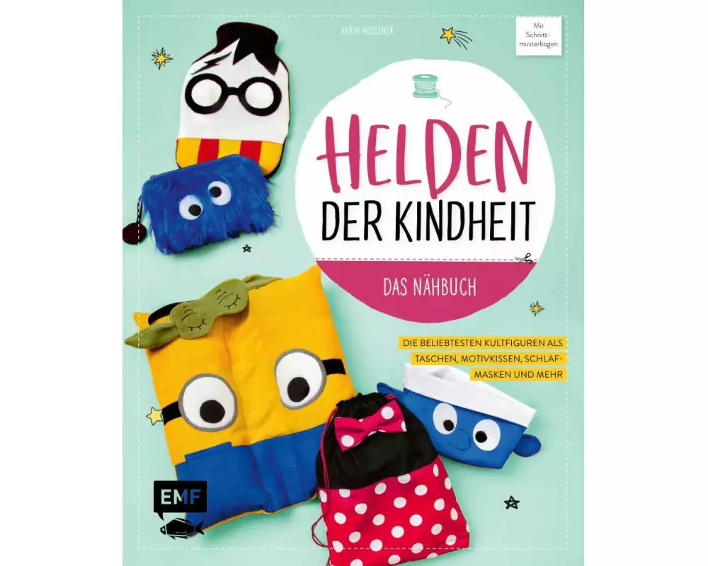 Helden der Kindheit – Das Nähbuch