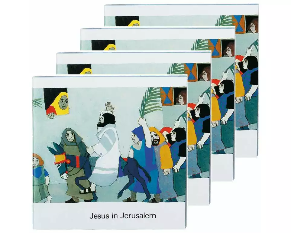 Jesus in Jerusalem (4er-Pack)