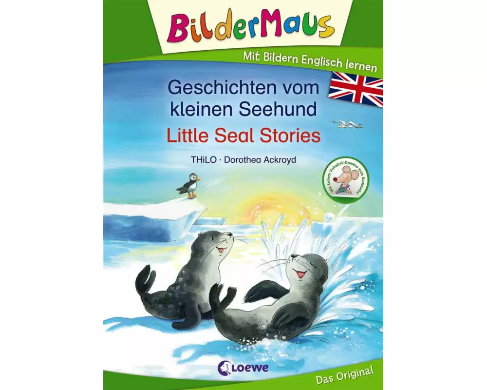 Bildermaus - Mit Bildern Englisch lernen - Geschichten vom kleinen Seehund - Little Seal Stories