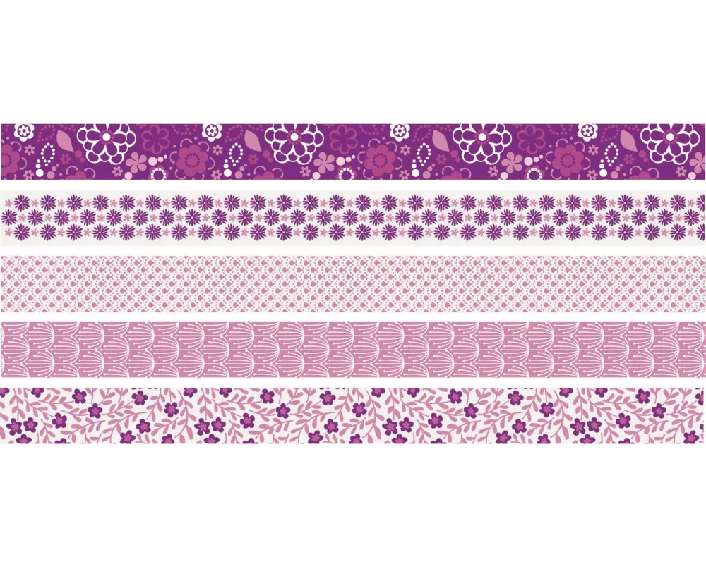 Heyda Washi Tape Blumen mini Pink