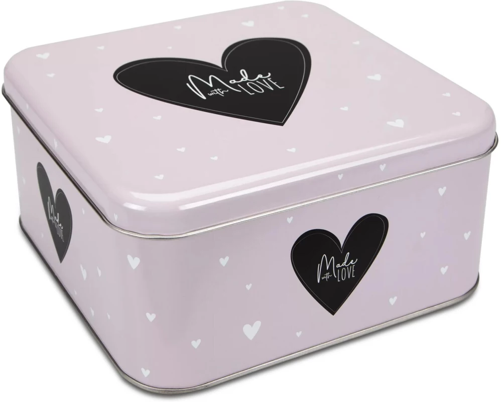 Städter Vorratsdose Made with Love 2.1 l, Hellrosa