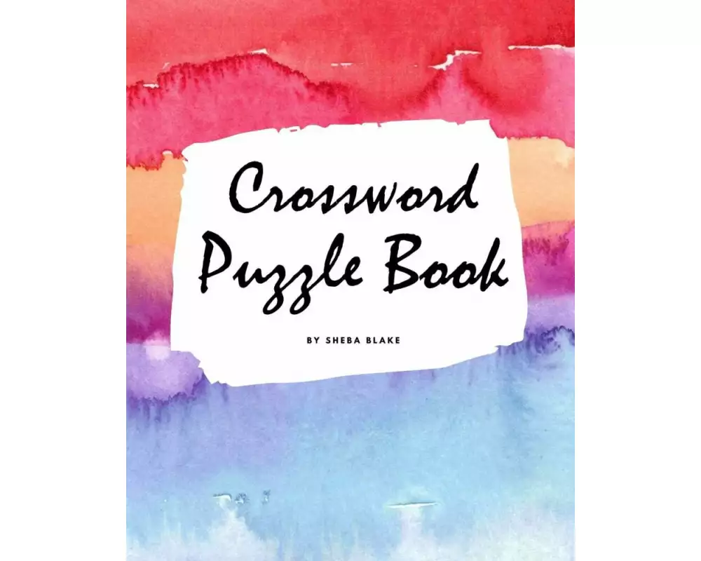 Crossword Puzzle Book - Medium (8x10 Puzzle Book / Activity Book)