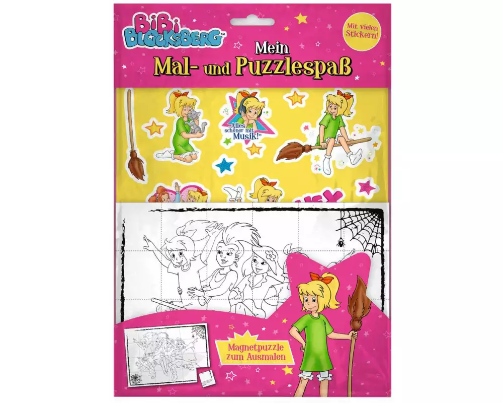 Bibi Blocksberg: Mein Mal- und Puzzlespaß