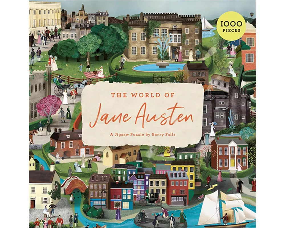 The World of Jane Austen 1000 Piece Puzzle