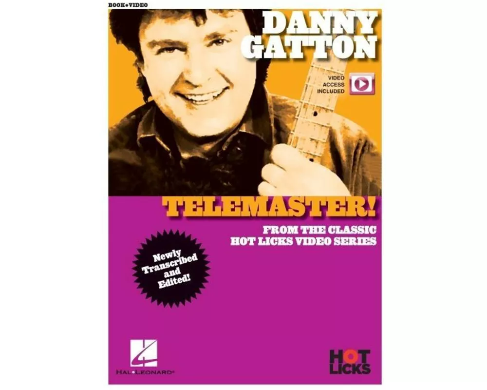 Danny Gatton - Telemaster! from the Classic Hot Licks Video Series - Book with Online Video